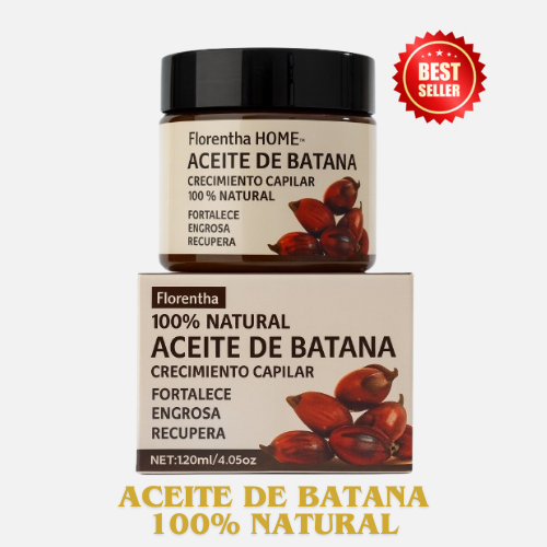 Florentha Home™ Aceite de Batana - Crecimiento Capilar 100% Natural